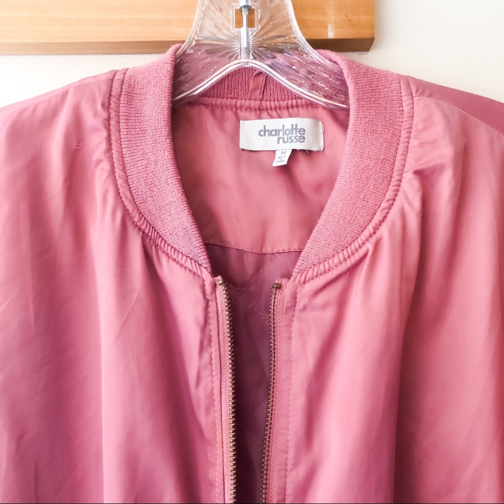 Pink bomber jacket - Picture 2 of 2